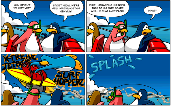 comics :: Club Penguin Land Trucos